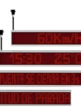 Letrero interno con múltiples funciones