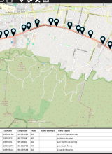 Programación de puntos de GPS