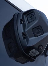 Retrovisor electrónico con 3 cámaras